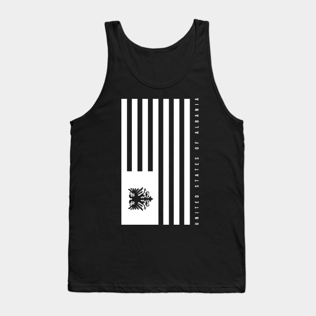 United States of Albania Tank Top by HustlemePite
